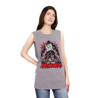 Leg Day: My True Archnemesis – Stonewash Tank