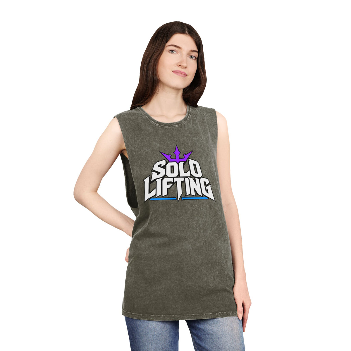 Solo Lifting Crown – Stonewash Tank