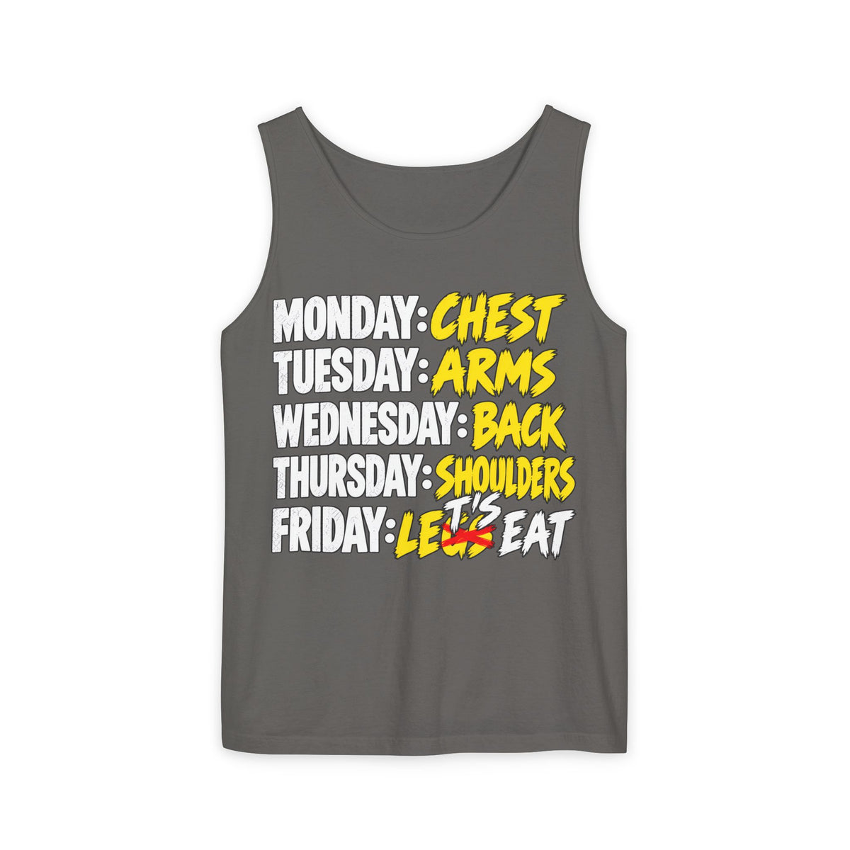 Workout Week: Let’s Eat – Comfort Colors Garment-Dyed Tank