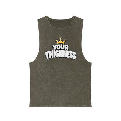 Your Thighness – Stonewash Tank