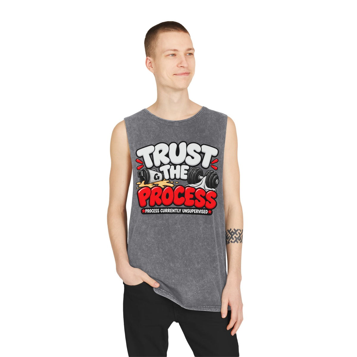 Trust the Process – Stonewash Tank