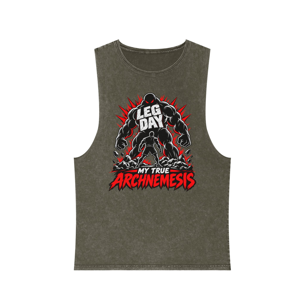 Leg Day: My True Archnemesis – Stonewash Tank