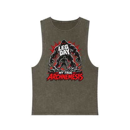 Leg Day: My True Archnemesis – Stonewash Tank
