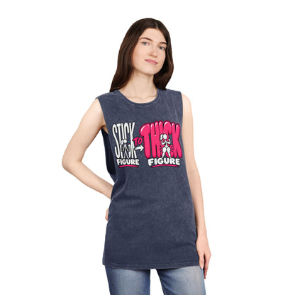 Stick Figure to Thick Figure – Stonewash Tank
