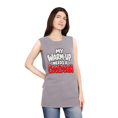 My Warm-Up Needs a Cooldown – Stonewash Tank