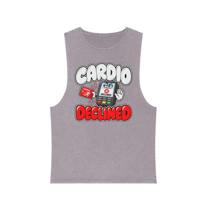 Cardio Declined – Stonewash Tank