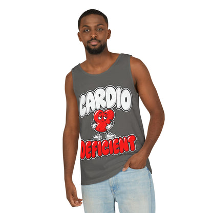 Cardio Deficient – Comfort Colors Garment-Dyed Tank