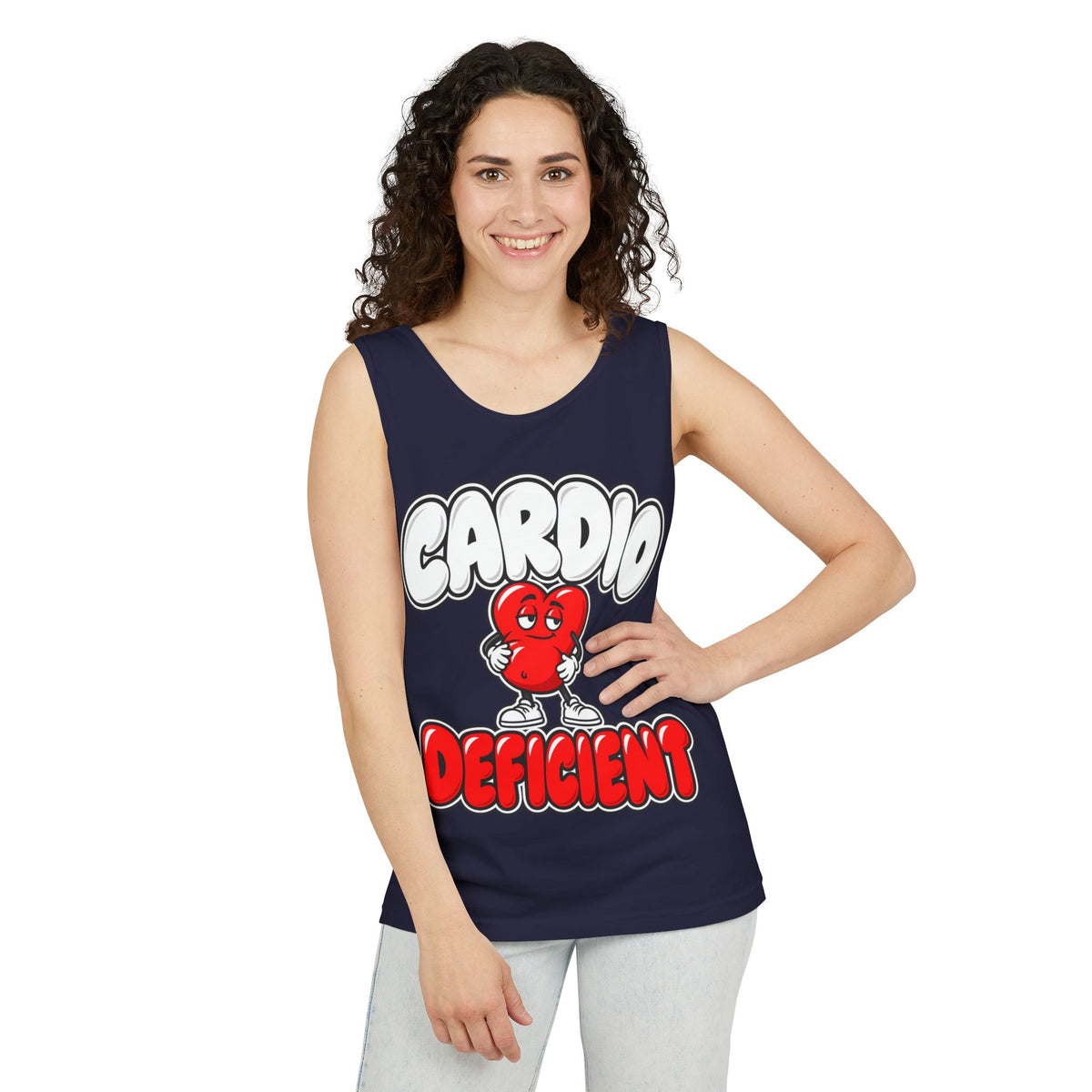 Cardio Deficient – Comfort Colors Garment-Dyed Tank