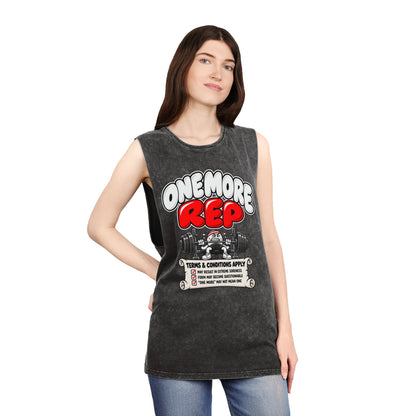 One More Rep — Illustrated – Stonewash Tank