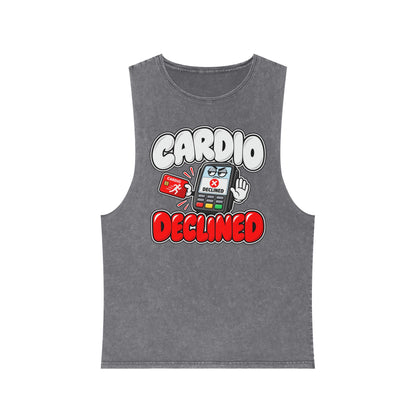 Cardio Declined – Stonewash Tank