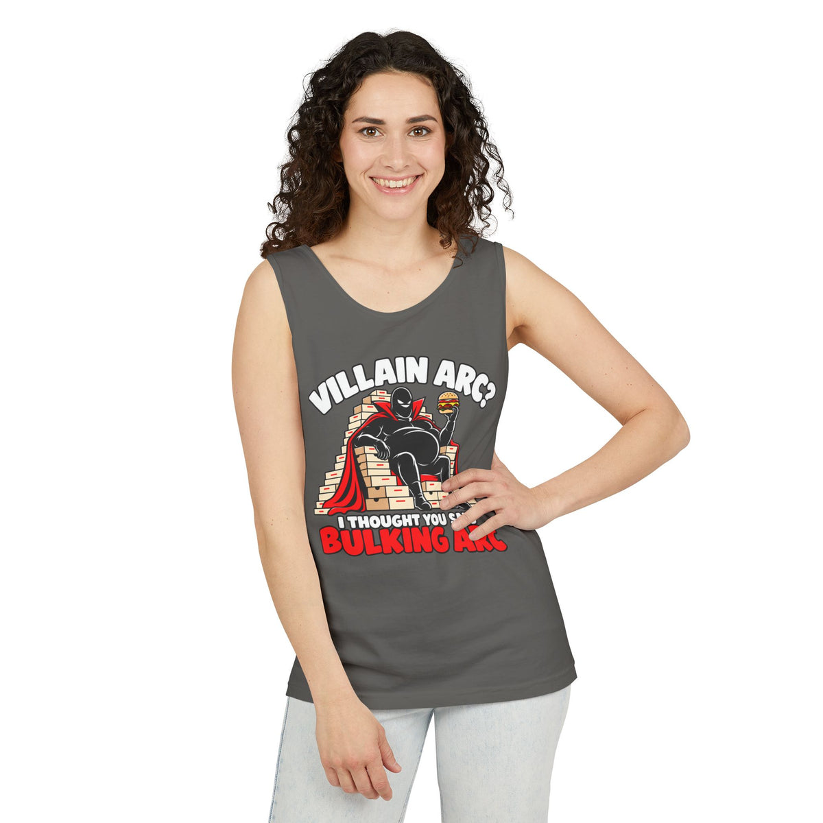 Villain Arc? Bulking Arc – Comfort Colors Garment-Dyed Tank