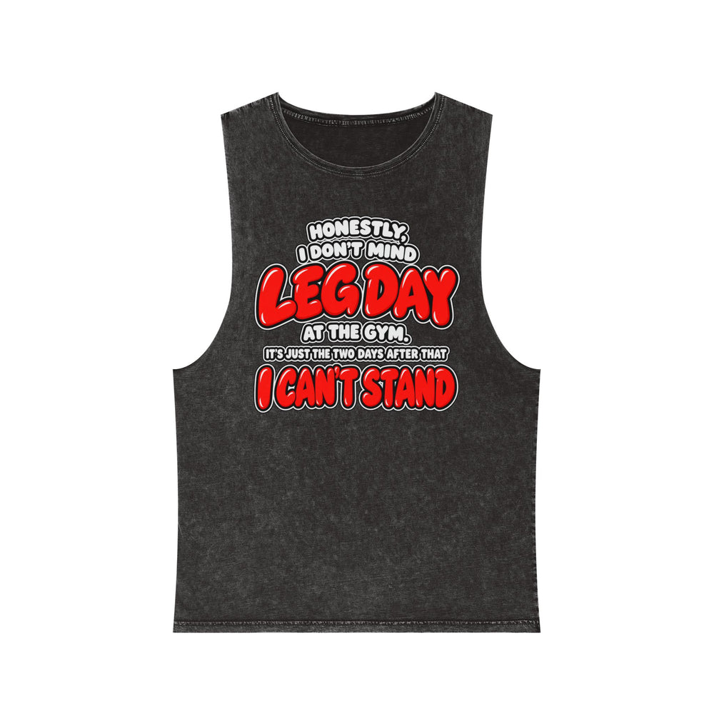 Honestly, I Don’t Mind Leg Day – Red Lettering