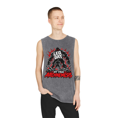 Leg Day: My True Archnemesis – Stonewash Tank
