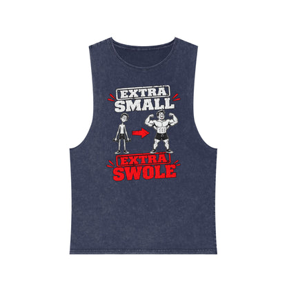 Extra Small to Extra Swole – Stonewash Tank