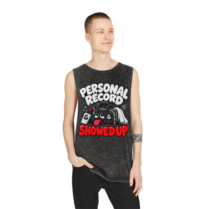 Personal Record Showed Up – Stonewash Tank