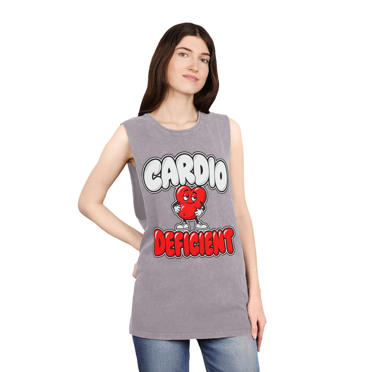 Cardio Deficient – Stonewash Tank