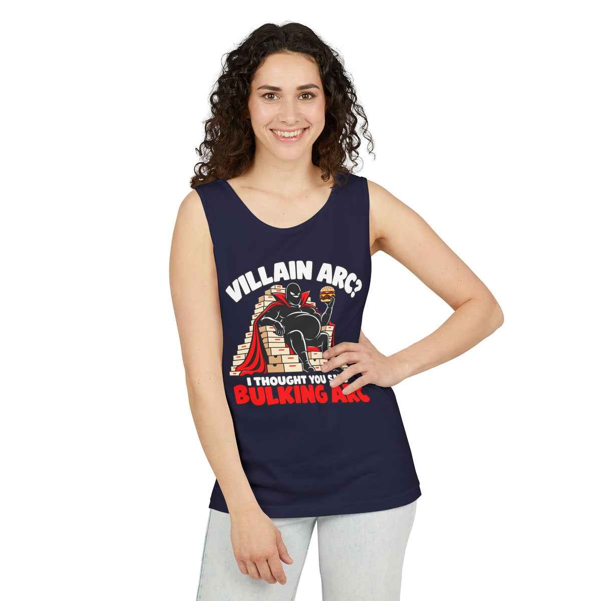 Villain Arc? Bulking Arc – Comfort Colors Garment-Dyed Tank