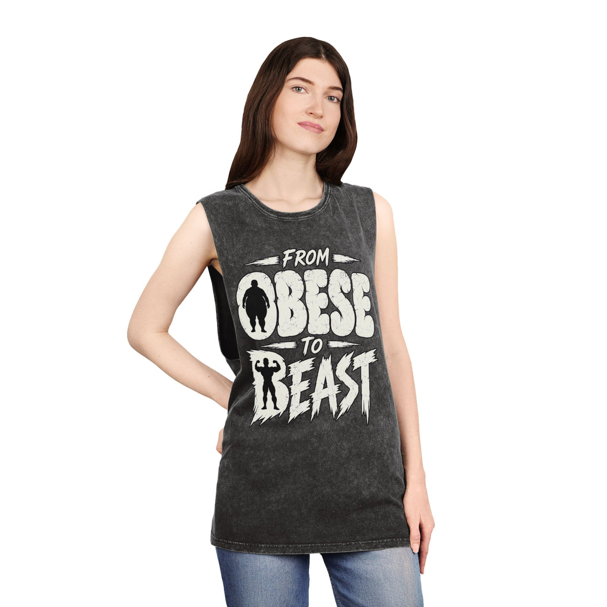From Obese to Beast – Stonewash Tank