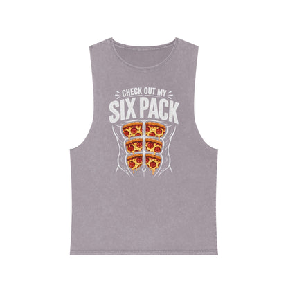 Check Out My Six Pack Pizza Tank Top