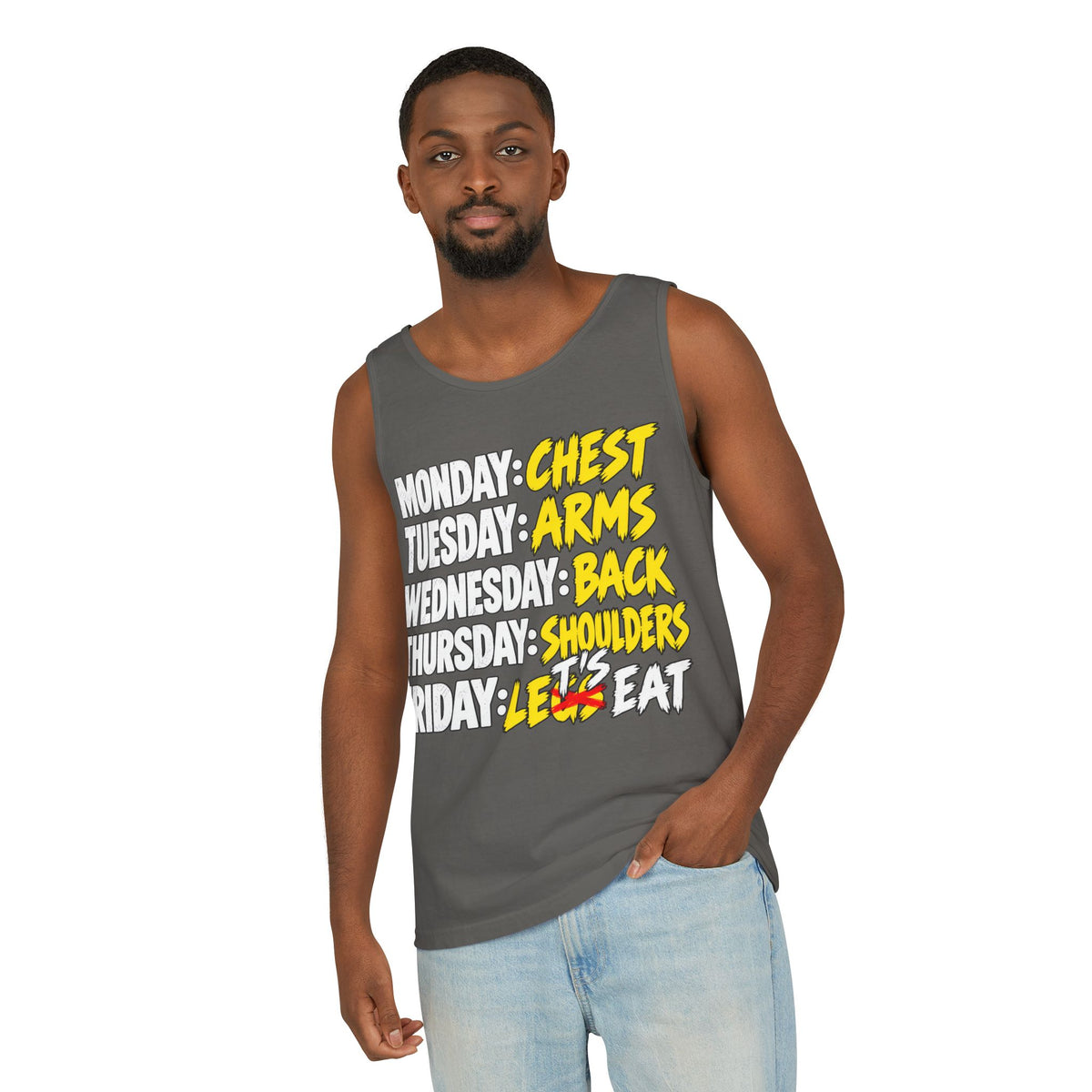 Workout Week: Let’s Eat – Comfort Colors Garment-Dyed Tank