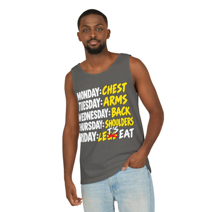 Workout Week: Let’s Eat – Comfort Colors Garment-Dyed Tank
