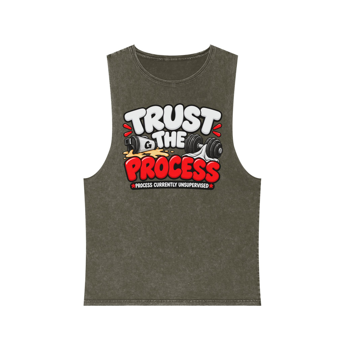 Trust the Process – Stonewash Tank