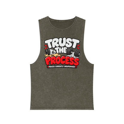Trust the Process – Stonewash Tank