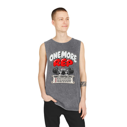 One More Rep — Illustrated – Stonewash Tank