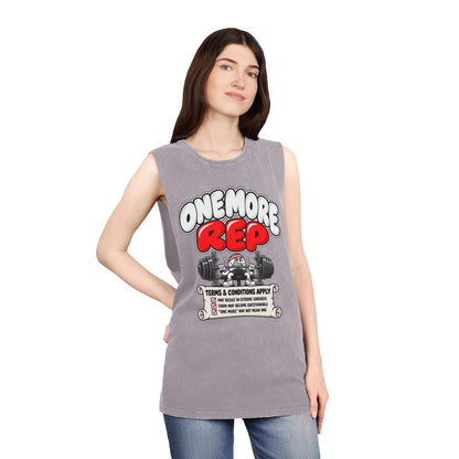 One More Rep — Illustrated – Stonewash Tank