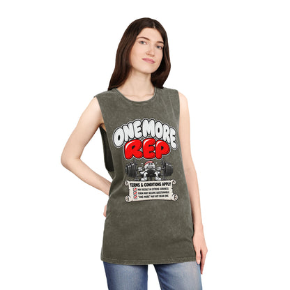 One More Rep — Illustrated – Stonewash Tank