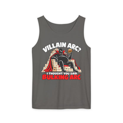 Villain Arc? Bulking Arc – Comfort Colors Garment-Dyed Tank
