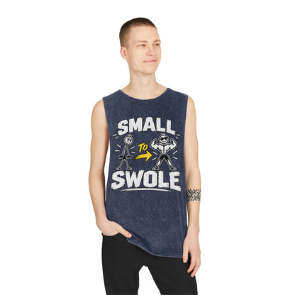 Small to Swole – Stonewash Tank