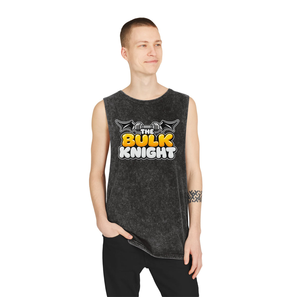 The Bulk Knight – Stonewash Tank