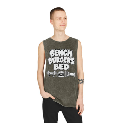 Bench Burgers Bed – Stonewash Tank