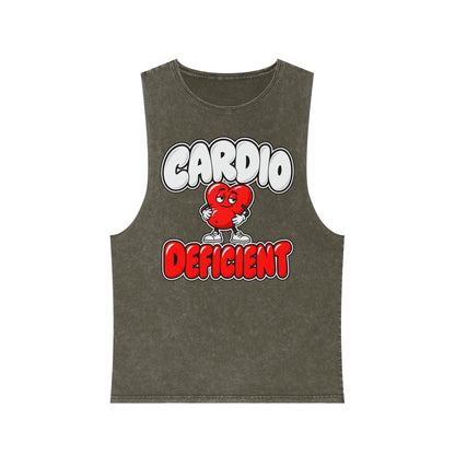 Cardio Deficient – Stonewash Tank