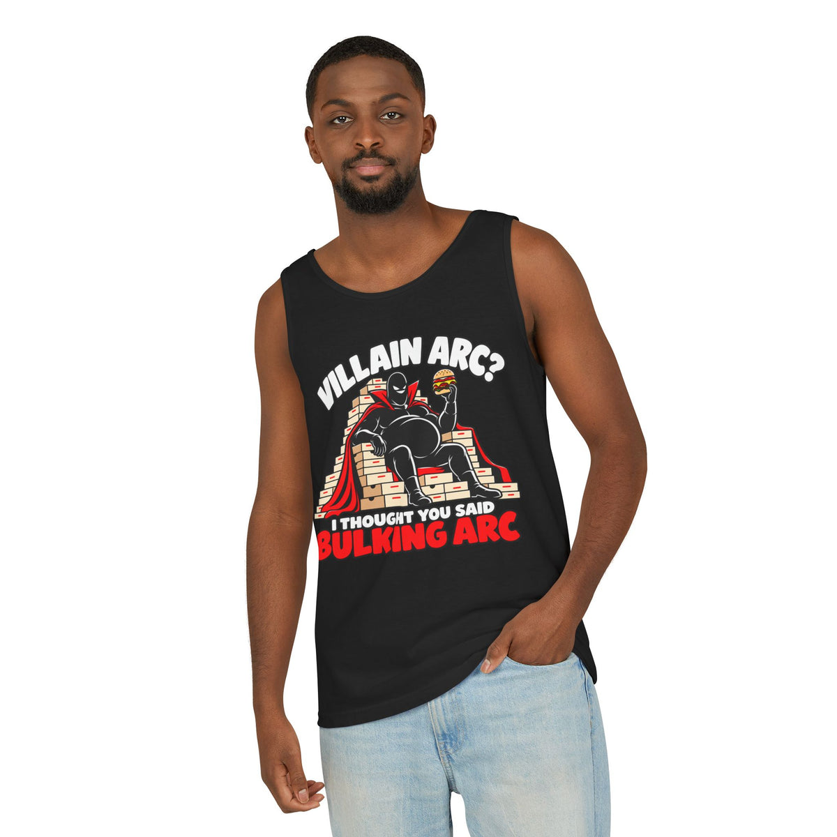 Villain Arc? Bulking Arc – Comfort Colors Garment-Dyed Tank