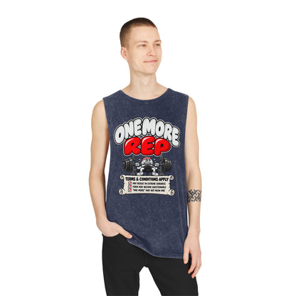 One More Rep — Illustrated – Stonewash Tank