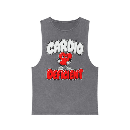 Cardio Deficient – Stonewash Tank