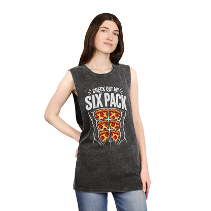 Check Out My Six Pack Pizza Tank Top
