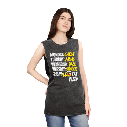 Workout Week: Let's Eat Pizza – Stonewash Tank