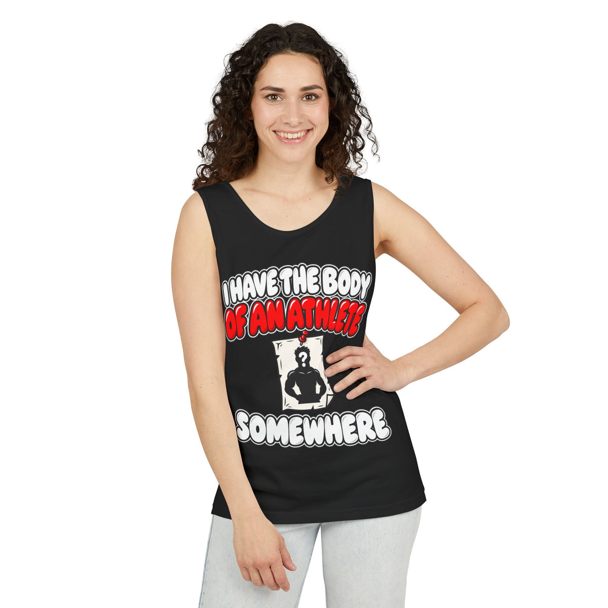 Body of an Athlete Somewhere – Comfort Colors Garment-Dyed Tank