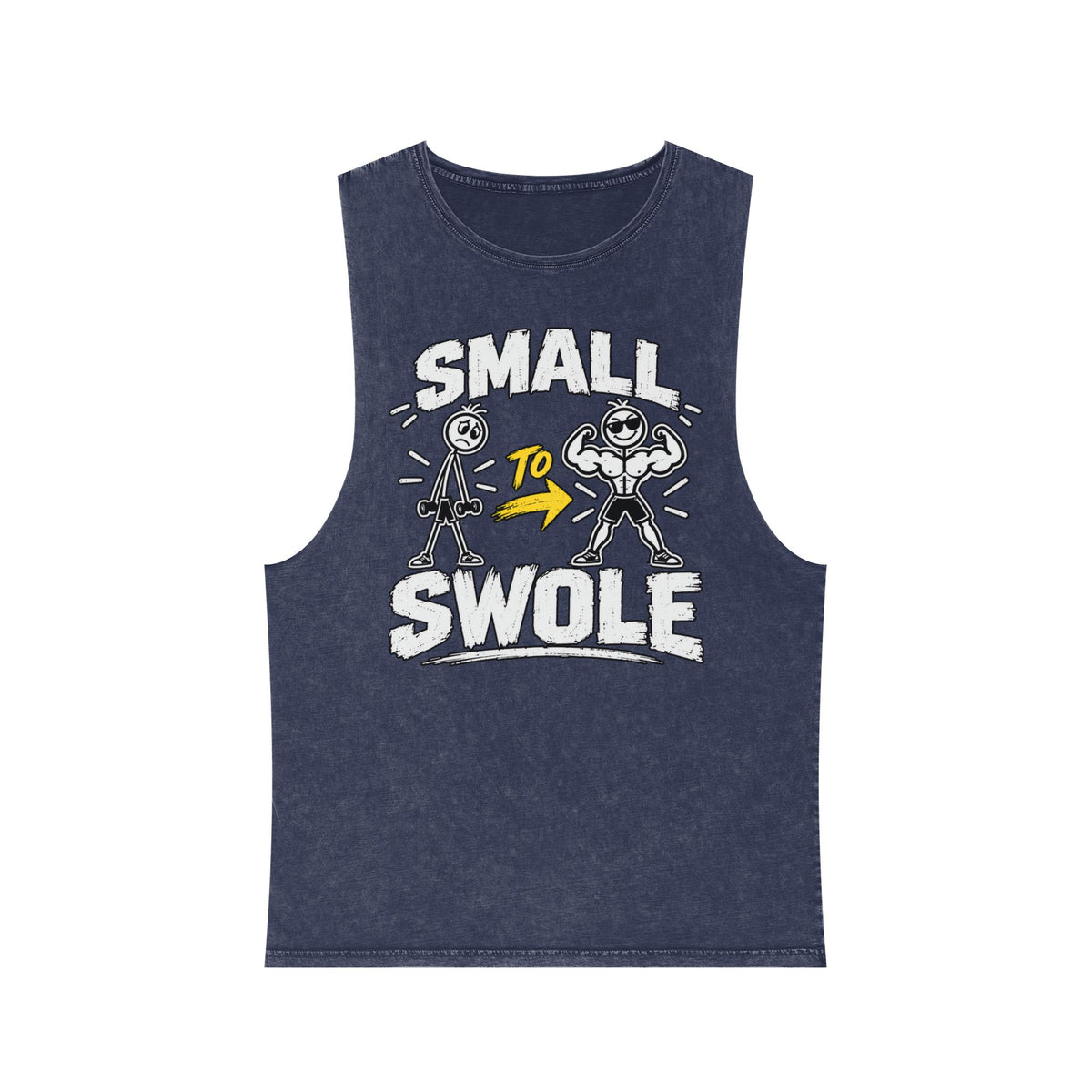 Small to Swole – Stonewash Tank