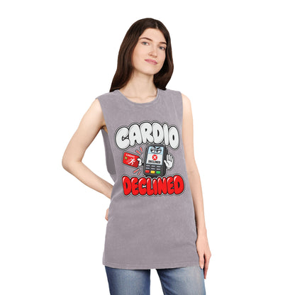 Cardio Declined – Stonewash Tank