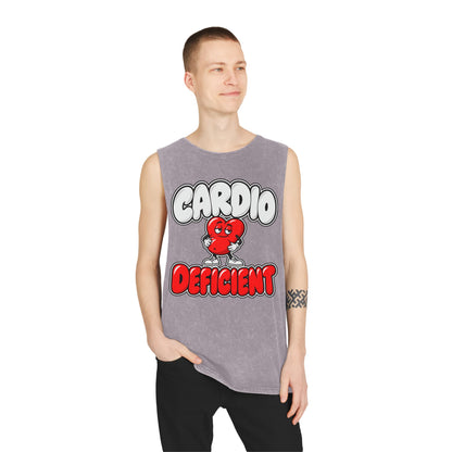 Cardio Deficient – Stonewash Tank