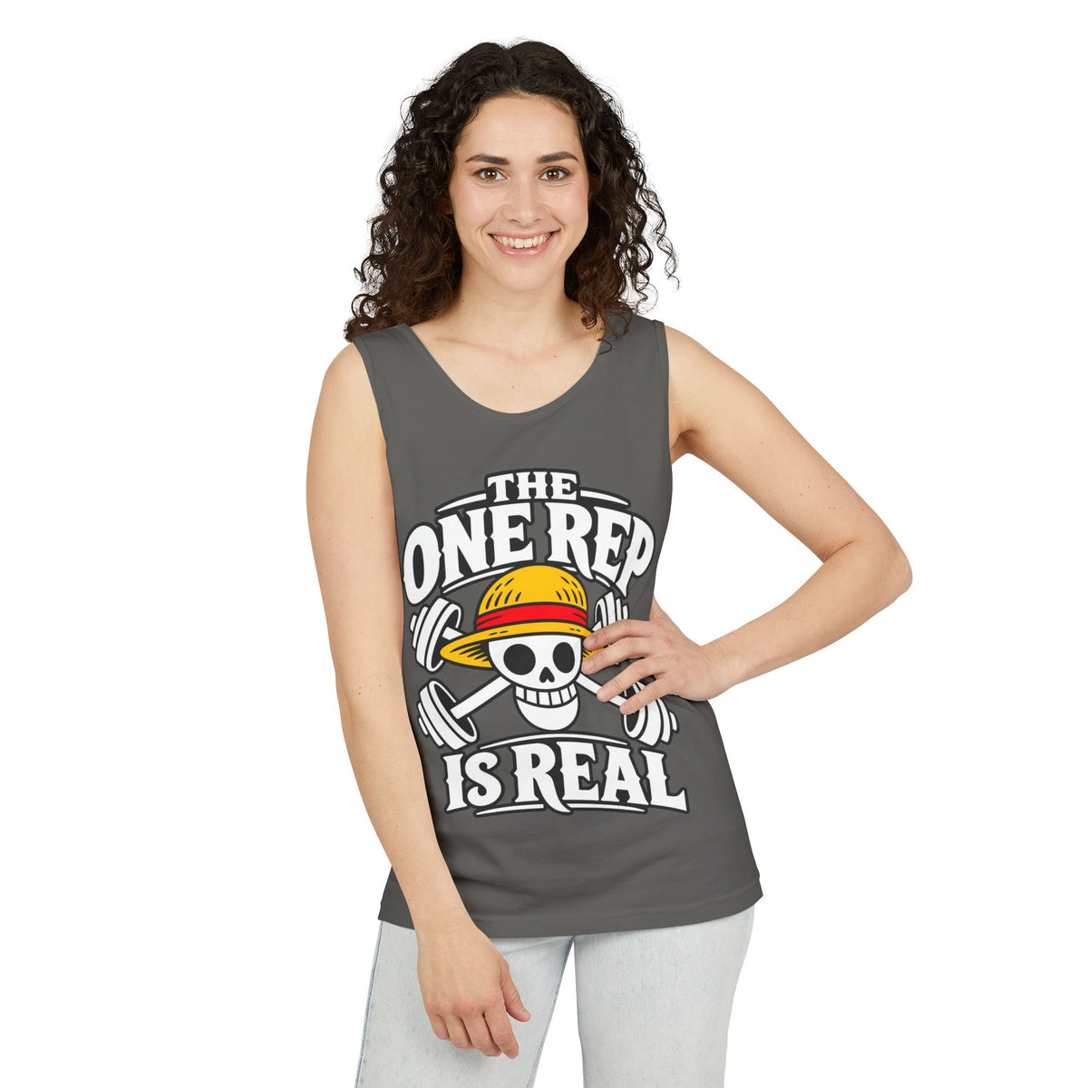 The One Rep Is Real – Comfort Colors Garment-Dyed Tank