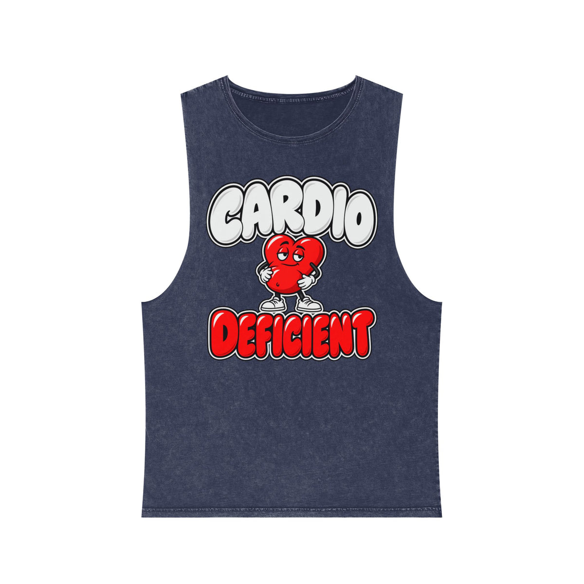 Cardio Deficient – Stonewash Tank