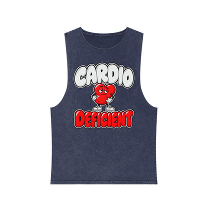 Cardio Deficient – Stonewash Tank