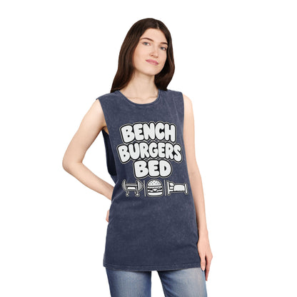 Bench Burgers Bed – Stonewash Tank