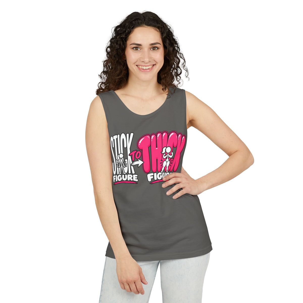 Stick to Thick Figure – Comfort Colors Garment-Dyed Tank
