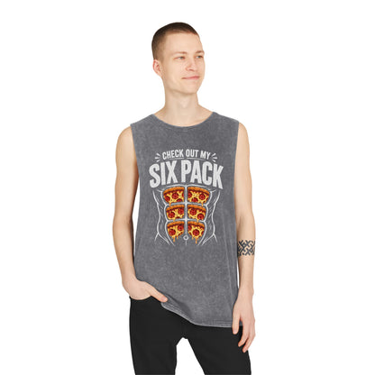 Check Out My Six Pack Pizza Tank Top